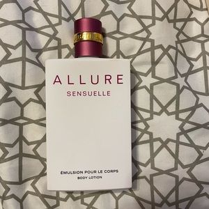 NEVER USED- CHANEL
ALLURE
Body Lotion, 6.8 oz